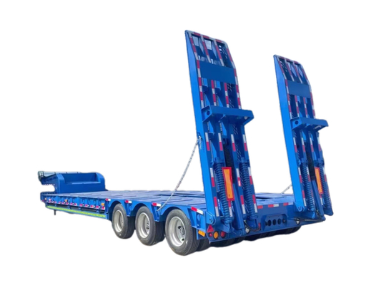 Maksymalny ładunek 15001-20000 kg Pociąg przyczepowy o niskim leżaku do transportu ciężkich pojazdów