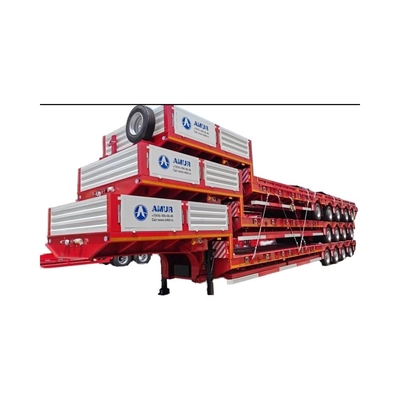 Elektroforaza KTL Powder Coating 100T Niskie łóżko półnaczepa do transportu wykopalni