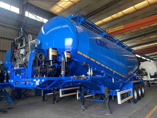 CIMC 3-osiowy Pociąg ciężki 50 metrów sześciennych 80 ton