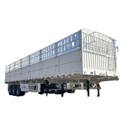 Wysokiej jakości CIMC Truck China Top Trailer Ogrodzenie Transport Towarowy Przyczepy-Na sprzedaż