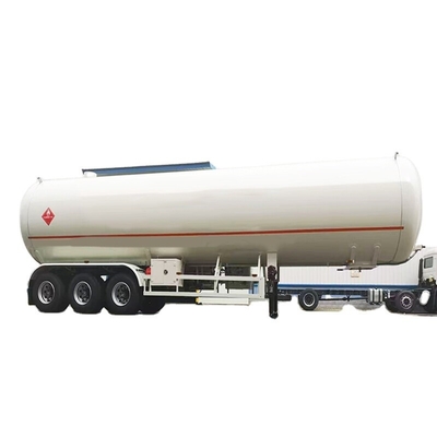 CIMC Q345R 3 Oś 13150*2500*4100mm Z izolacją próżniową 26CBM 2 mierniki ciśnienia waga 15,200kgs