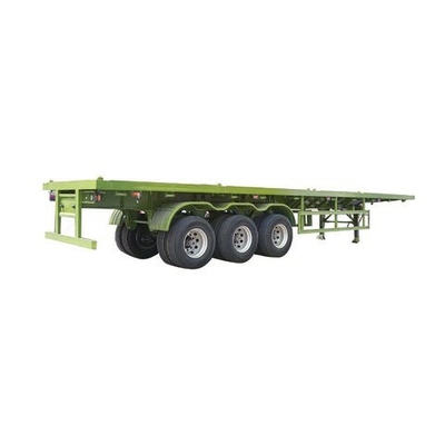 Sprzedaż hurtowa 100 tonowy przyczepny półprzewódny w nowym stanie 3-osiowy kontener transportowy Wabco System hamulcowy Materiał stalowy
