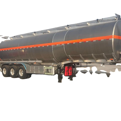 3 osie Pojemność 42 m3 Stal nierdzewna 304 Jednorazowy przedział próżnia 12R22.5 18PR 12 opon 28T podwozie lądowe Tanker ciekły