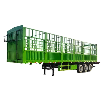 CIMC Factory Direct Fence Truck 3 Axle 40 Feet Sidewall Wielozadaniowy Południowy Przyczepnik