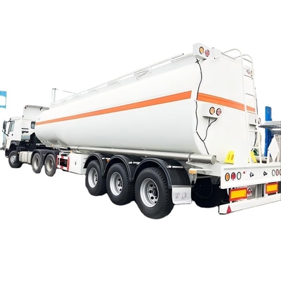 CIMC 3 Oś 30000L/40000L/50000L /60000L Węgiel/Olej ze stali nierdzewnej/Ropa/Diesel/Benzina/Woda/Watrzynowo-tankowo-mleczne Południowy przyczep