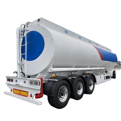 CIMC trójosiowy Stal Nierdzewna Benzyna Diesel Benzyna 6-7 Oddzielny magazyn 7000L Transport Oleje Paliwo Cisterna Semi-przewód