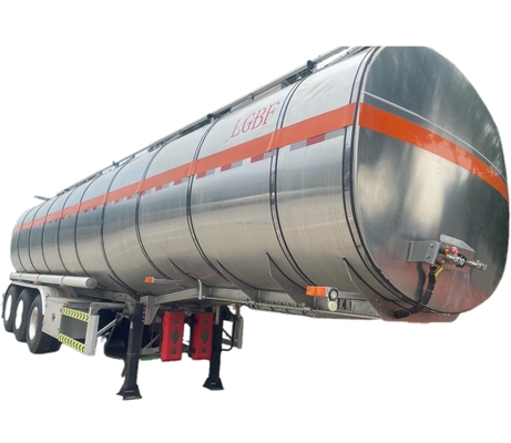 CIMC najnowsza wysokiej wytrzymałości stop aluminium 3-osiowy z silnym silnikiem pojemnością 25000-70000L zbiornik oleju napędowego napędowego półpojazd