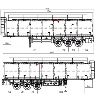 CIMC Z drugiej ręki Diesel Fuel Tanker Truck 6x4 Drive Wheel Manual Transmission Oil Water Chemical Storage Refueling Steel Storage