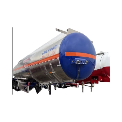 Chiński dostawca oferuje 60000 litrów aluminium 3-osiowego stopów Tanker naftowy ciężarówka półpociąg wykonany ze stali
