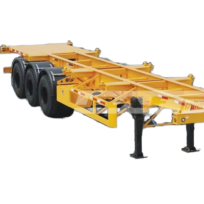 CIMC 2/3 osi 12 jednostek Opony 12400*2480*1560mm zawieszenie mechaniczne 60T ładunek użyteczny Szkielet półprzewód