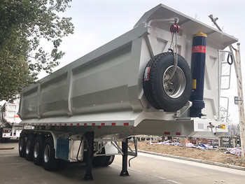 Africa Heavy-Duty Dump Truck Semi-Trailer: Zaprojektowany do efektywnego transportu i rozładunku masowych materiałów i odpadów