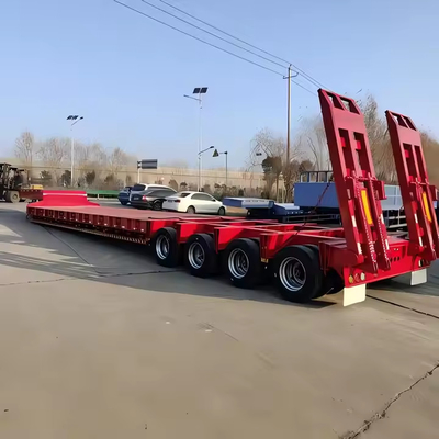 CIMC Wytrzymała stal 3/4/5/6 Oś do transportu ciężkich pojazdów przyczepowych
