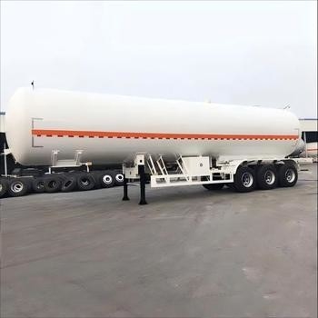 Południowy przyczepnik z zbiornikami LPG o wysokim bezpieczeństwie do bezpiecznego i wydajnego transportu skroplonego gazu naftowego