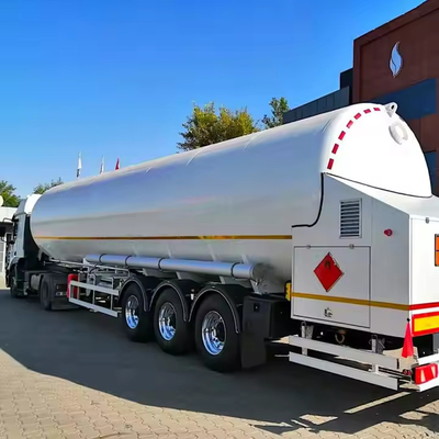 13150*2500*4100mm 1 Kompact 45CBM 60000 litrów Zbiornik do transportu LNG Półnaczepa