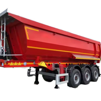 Africa Heavy-Duty Dump Truck Semi-Trailer: Zaprojektowany do efektywnego transportu i rozładunku masowych materiałów i odpadów