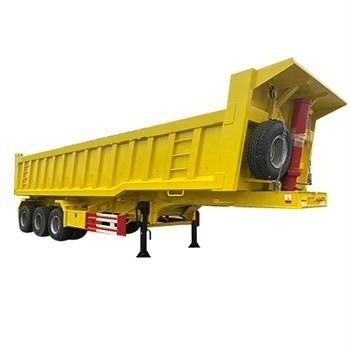 Africa Heavy-Duty Dump Truck Semi-Trailer: Zaprojektowany do efektywnego transportu i rozładunku masowych materiałów i odpadów