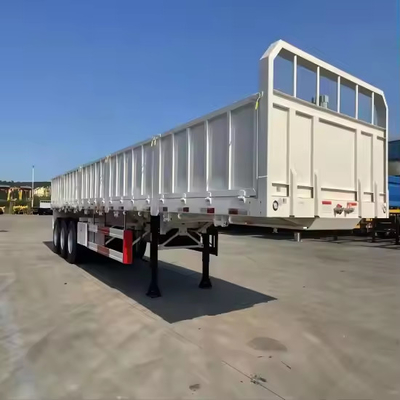 40FT 3 osi ładunek 45T ciężki mechaniczne zawieszenie 13pc Leaf Spring ściany bok Semi-Truck przyczepy