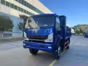 Niestandardowy wytrzymały stal opcjonalny kolor 6080*2320*2820mm LHD 4*12 Mini Truck Tipper