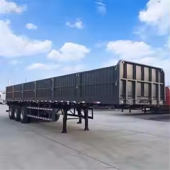 CIMC Factory Direct 3/4 Axles Transport Building Materials Other Bulk Fence Cargo Trailer
