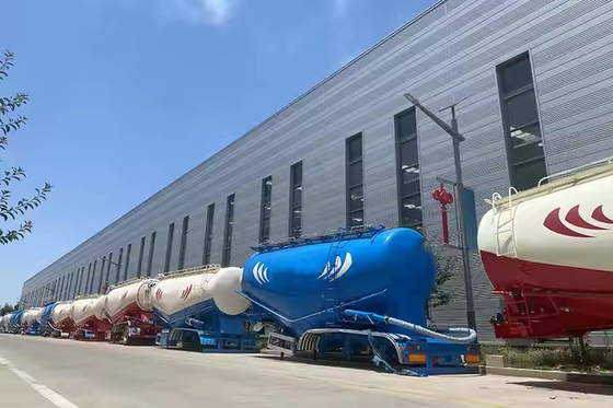 Pojazd Mistrz 3 Oś 60cbm Cement Tanker Przyczepa Cement Tanker przyczepy