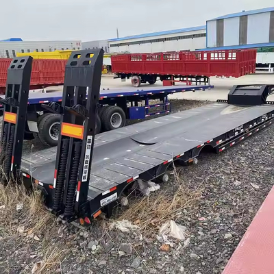 3/4/5 Oś 60-80tony Ciężki ładowarka / łóżeczka / przyczepa przyczepy ciężarówki przyczepy do transportu koparek