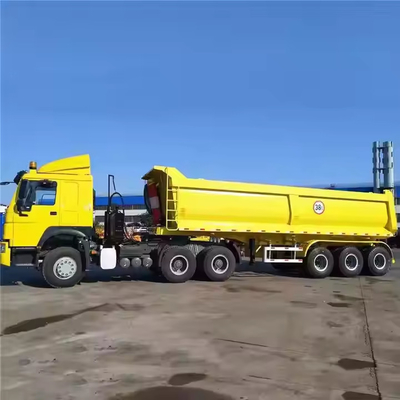 CIMC 3 osi 60 ton hydrauliczny zbiornik półpociąg transport piasek kamienny przyczepa ładunkowa przyczepa boczna zbiornik zbiornik półpociąg