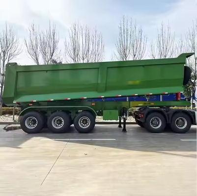 CIMC niestandardowy ciężki ciężar górnictwa transport dostawa dumpper ciężarówka półprzewód 40 metrów sześciennych 3 osi U-shaped tylny dumpper tipper ciężarówka