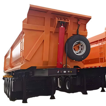 Africa Heavy-Duty Dump Truck Semi-Trailer: Zaprojektowany do efektywnego transportu i rozładunku masowych materiałów i odpadów