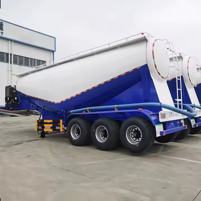 Wysokiej jakości 3 osi 28-60 ton Cement Tanker Semi Trailer Cement Silo Semi Trailer