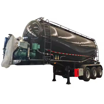 Chiny Fabryka tanio cena cement bulker przyczepy 4 Alex 45cbm Powder bulk cement cisterna ciężarówka transporter ciment cisterna
