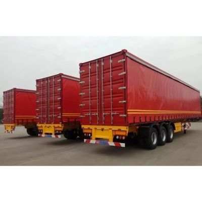System hamulcowy dwustronny WABCO Tri Axles 60 Ton Side Curtain Trailer do transportu