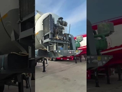 Gorąca sprzedaż najnowszej konstrukcji wytrzymałego trzyosiowego cimentowego zbiornika z proszkiem